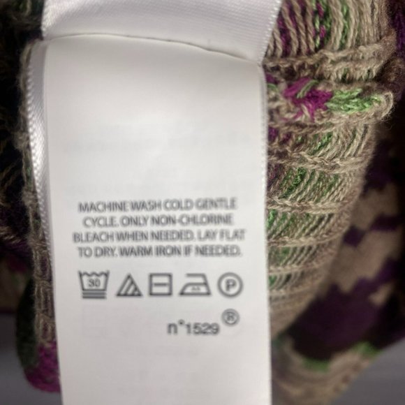 Ralph Lauren Southwest Aztec Print Cotton Sweater size L-XL - Picture 8 of 10